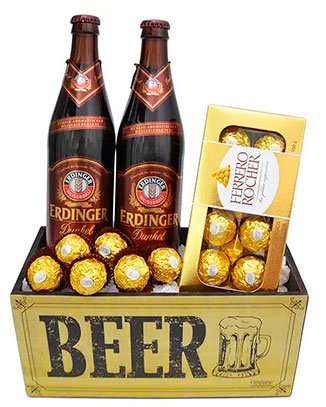 Beer and chocolate for Mother's Day
