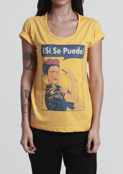 Frida Kahlo t-shirt for your friend