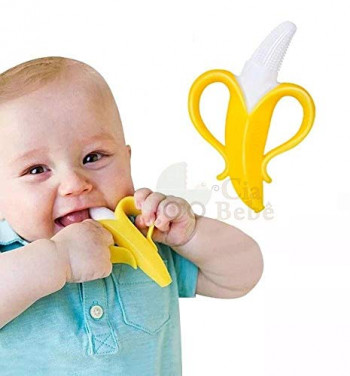 Teether with gum massager