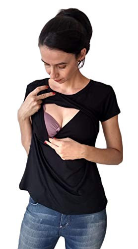 Blouse with opening