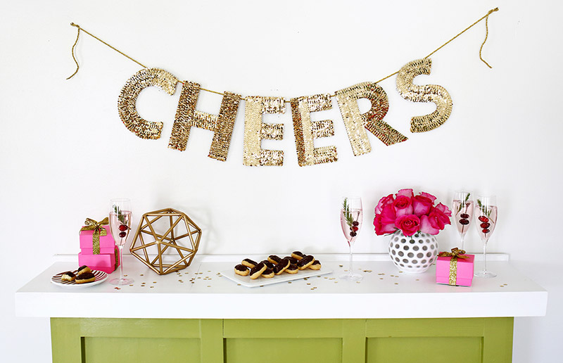 Easy and quick ideas for you to decorate your new year party and that can last all year!